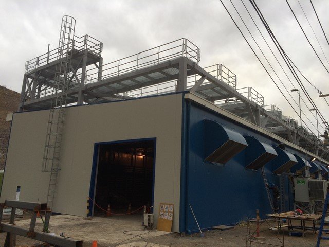 Ampliación Edificio de Producción, Planta de Generación Eléctrica, Mandante Consorcio Santa Marta, Relleno Sanitario